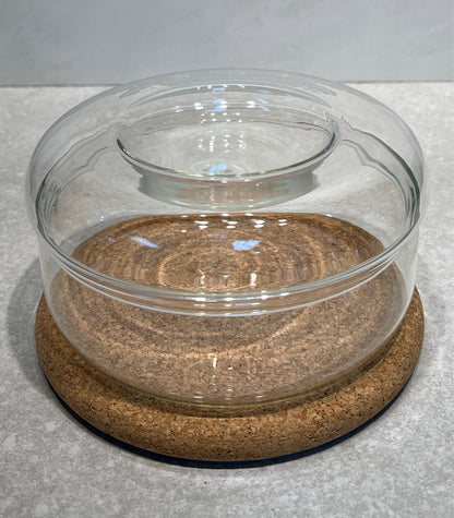 Creative Glass Covered Bowl