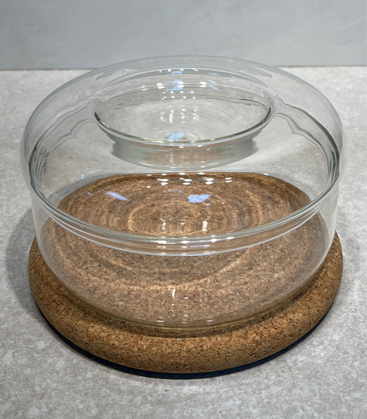 Creative Glass Covered Bowl