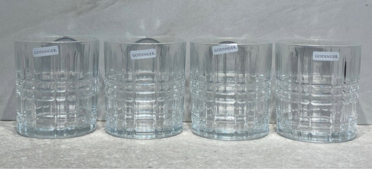 Set of 4 Godinger Glasses