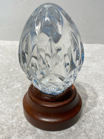 Waterford Egg on Base