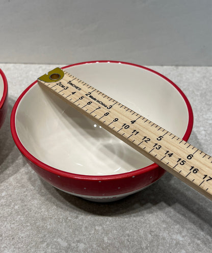 Pair of Rae Dunn Snack Bowls