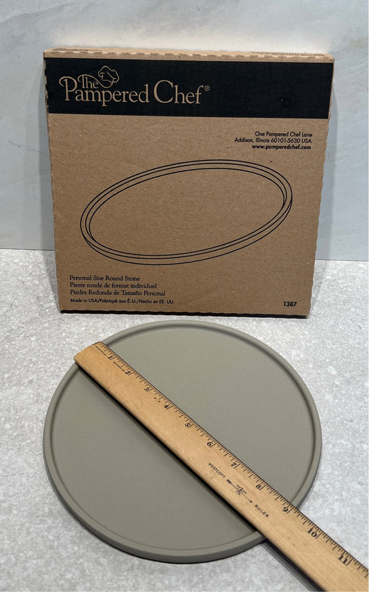 Pampered Chef Round Stone