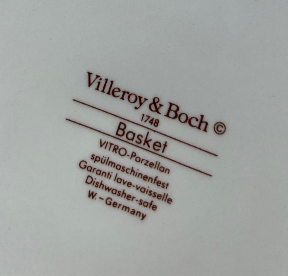 Vileroy & Boch  Basket Teapot