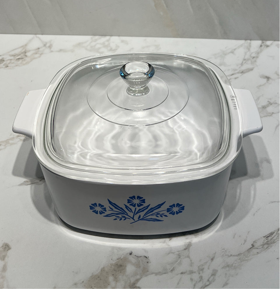 Covered corning Ware Casserole
