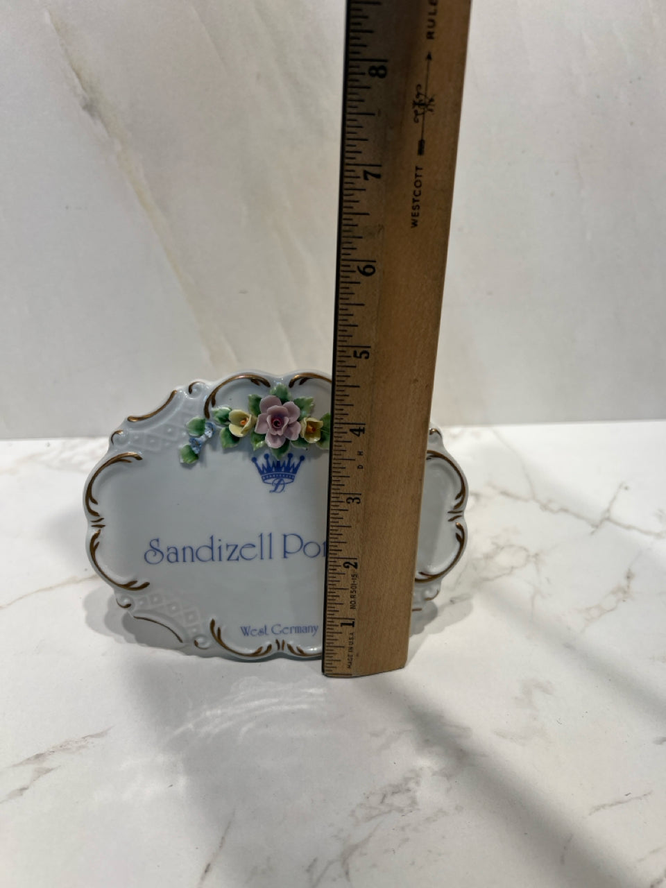 Sandizell Porcelain Sign