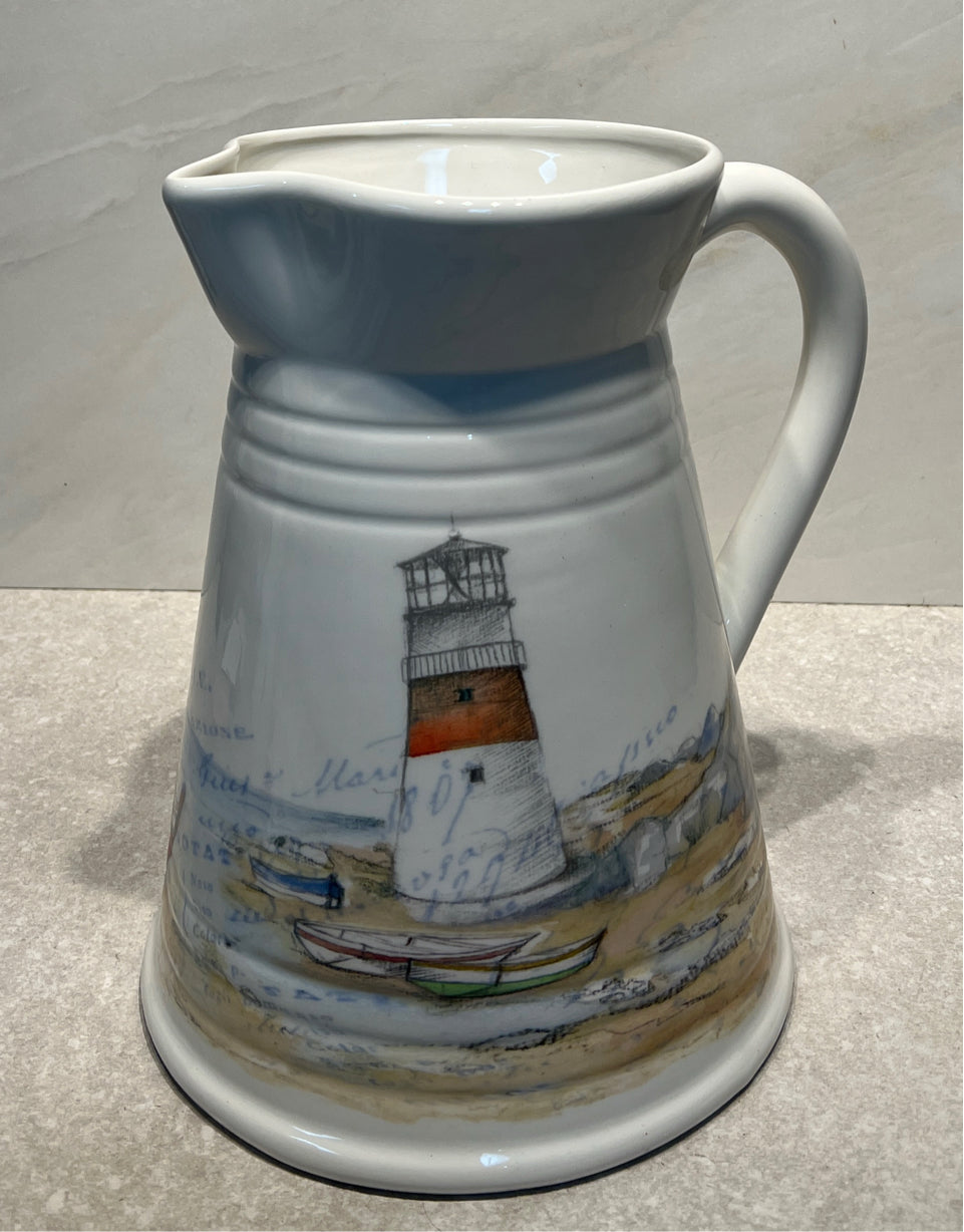 Lighthouse Pitcher