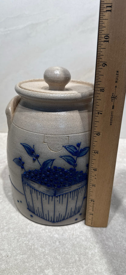 Salmon Falls Covered Crock