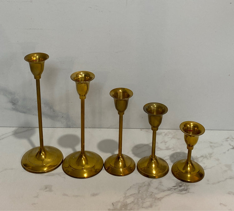 Set of 5 Candleholders