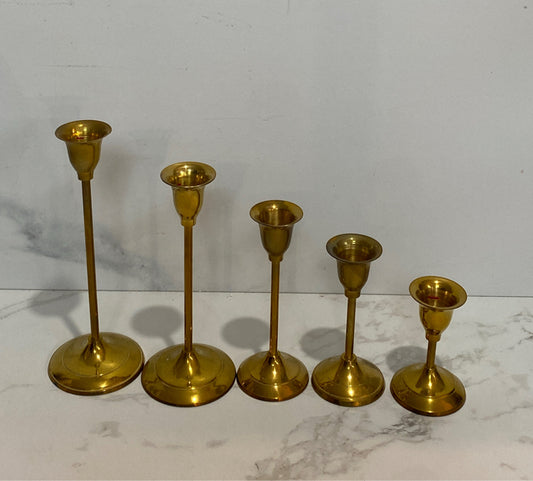 Set of 5 Candleholders
