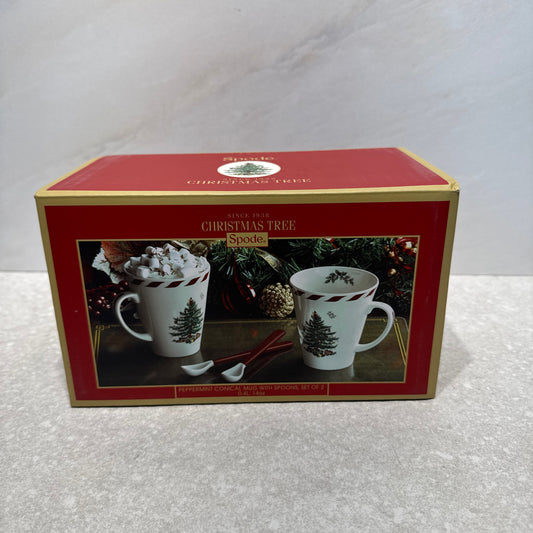 Pair of Spode Mugs