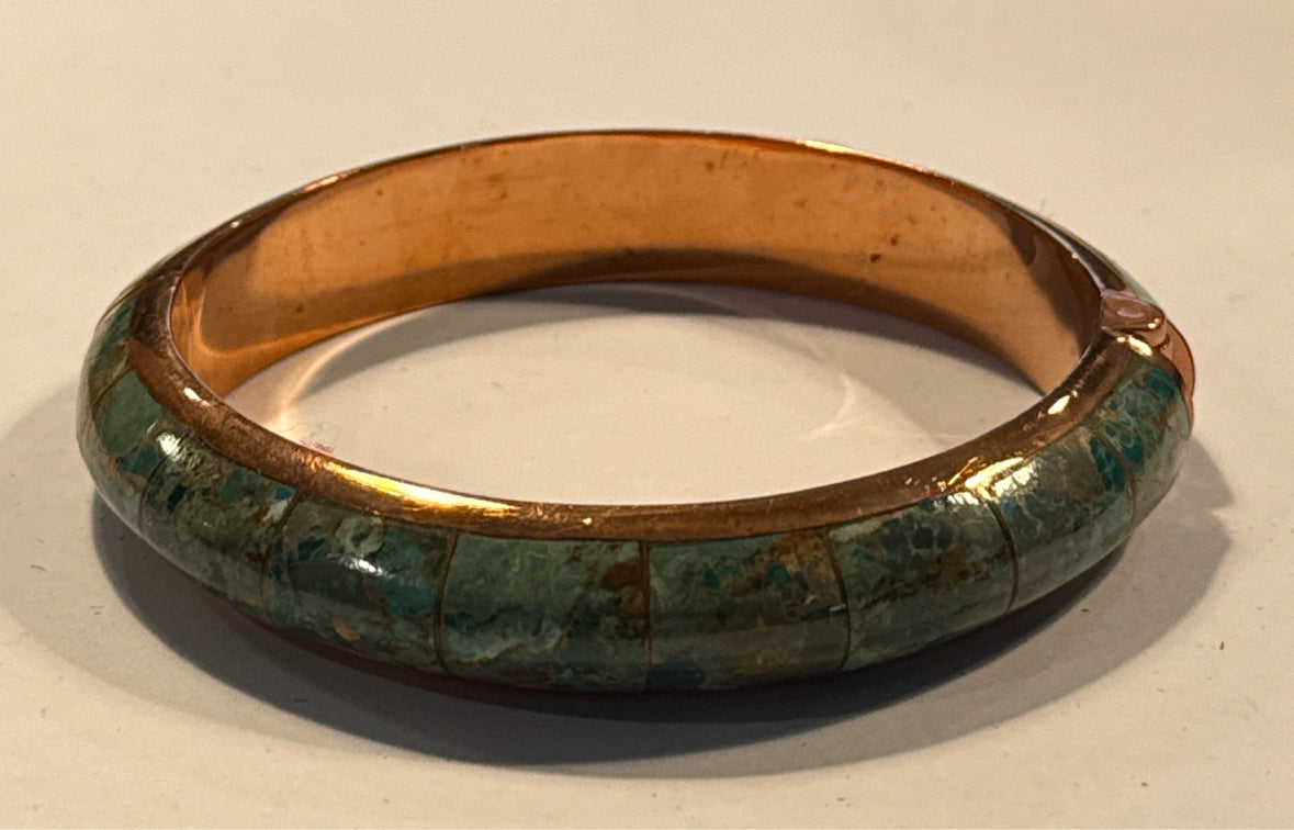Jay King Turquoise Copper Bracelet