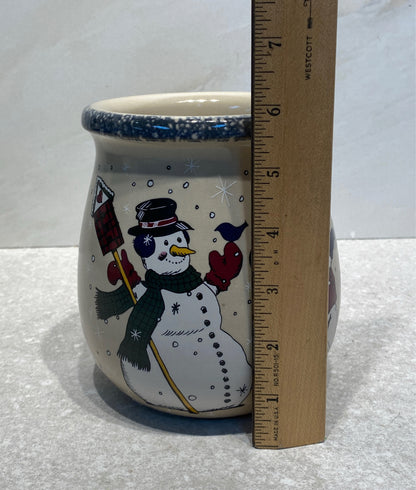 Snowman Jar