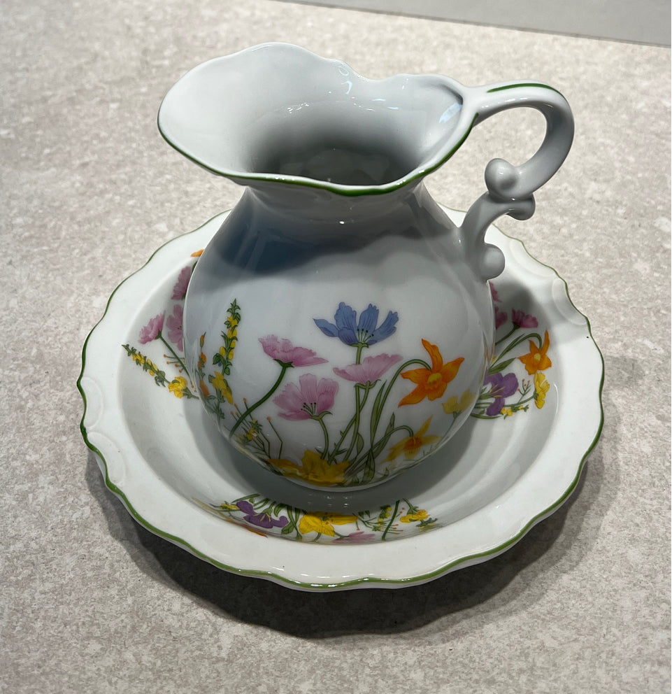 Pitcher And Bowl