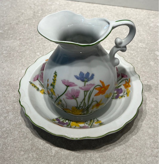Pitcher And Bowl