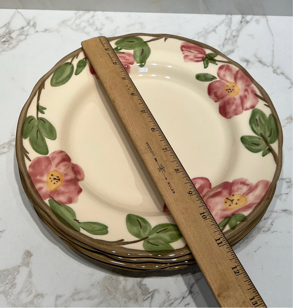 Set of 4 Franciscan Dinner Plates