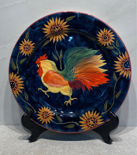 Rooster Plate