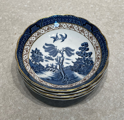 Setof 4 "Real Old Willow" Bowls
