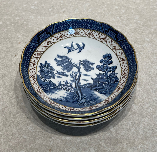 Setof 4 "Real Old Willow" Bowls