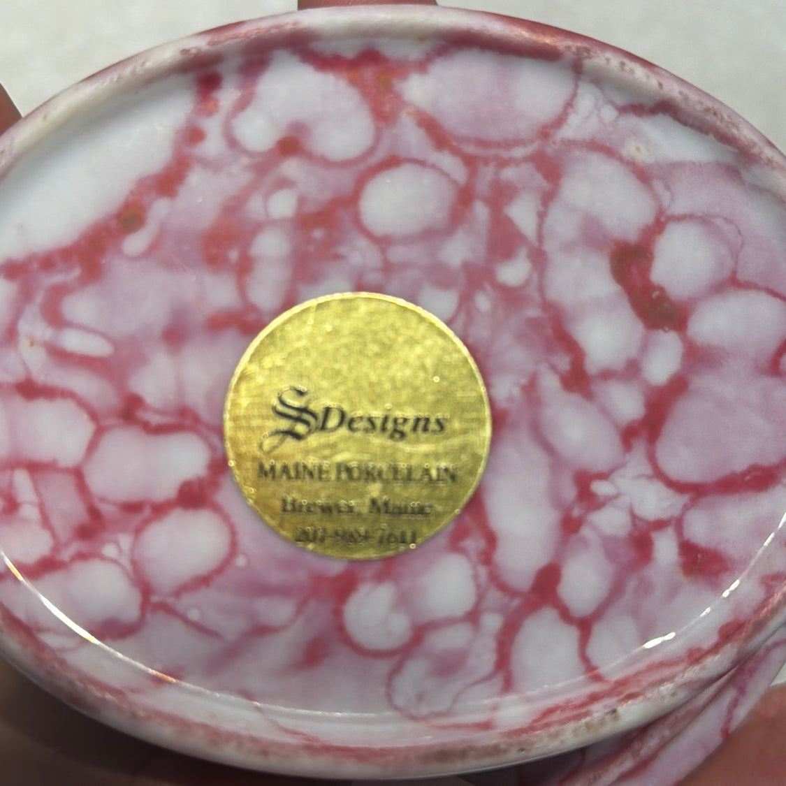 Porcealin Trinket Box