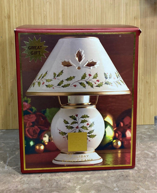 Lenox Holiday Candle Lamp