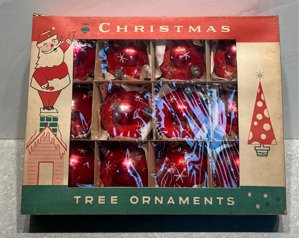 Box Of Fantasia Brand Ornaments