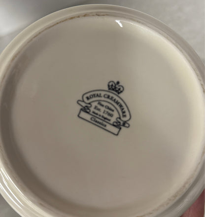 Royal Creamware Butter (3 Pieces)