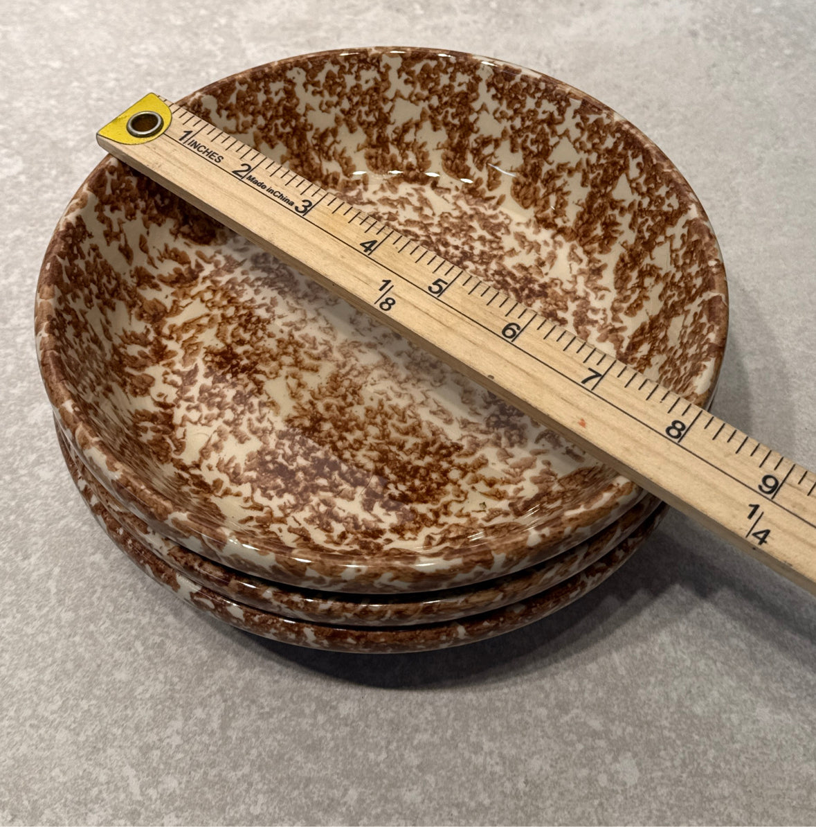 Roseville Ohio Set of 3 Bowls