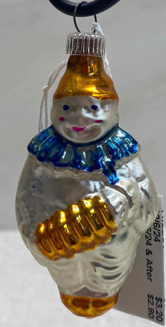 Vintage Clown Ornament