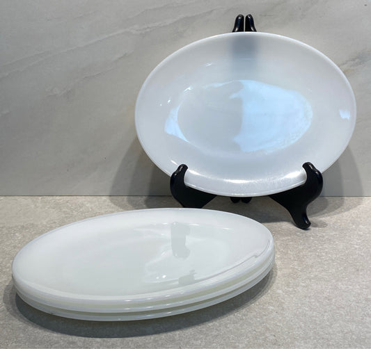 Set  of 4 Fire King Platters