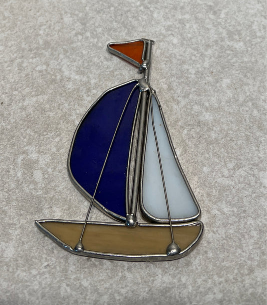 Stain Glass Sailboat