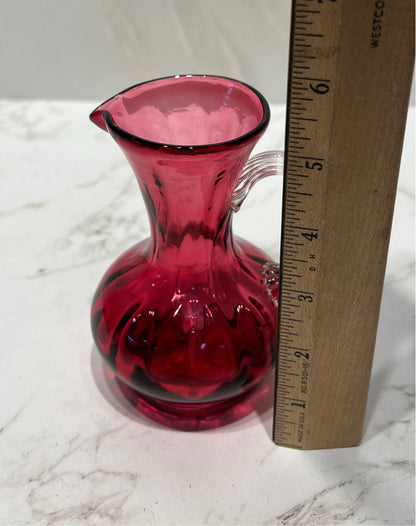 Cranberry Pitcher