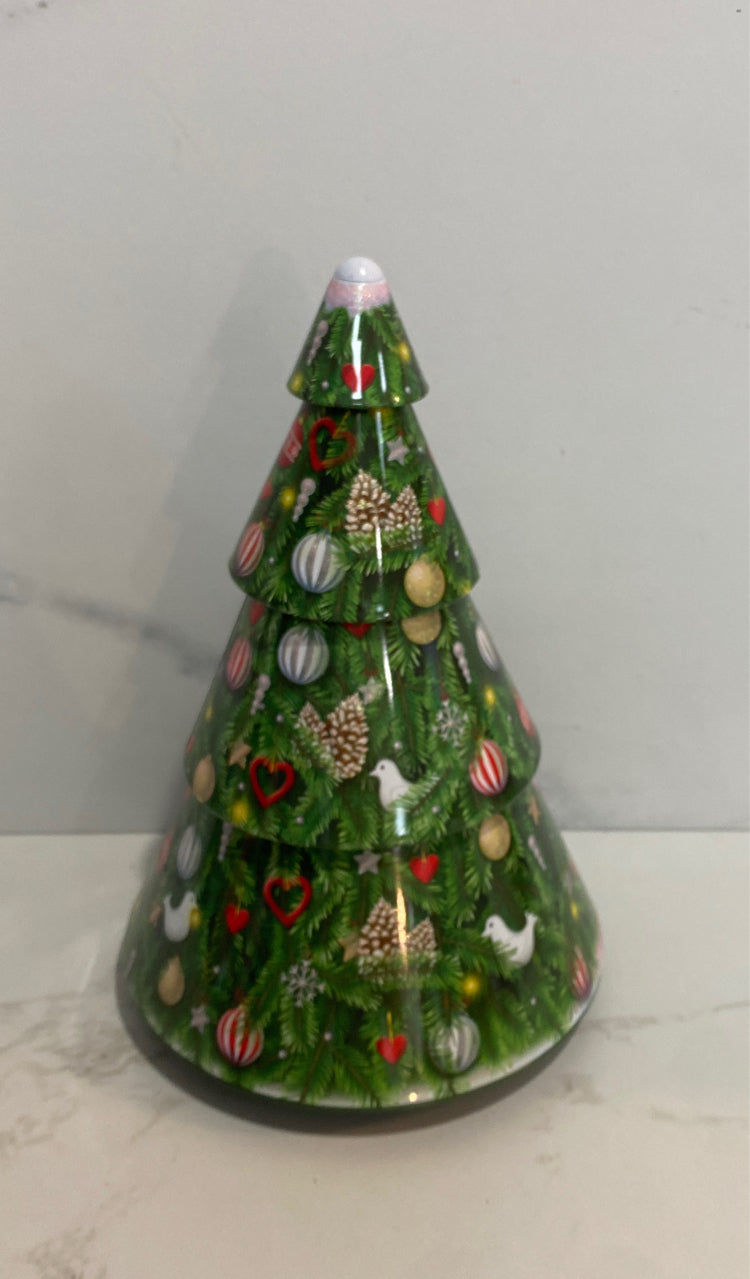 Christmas Tree Tin