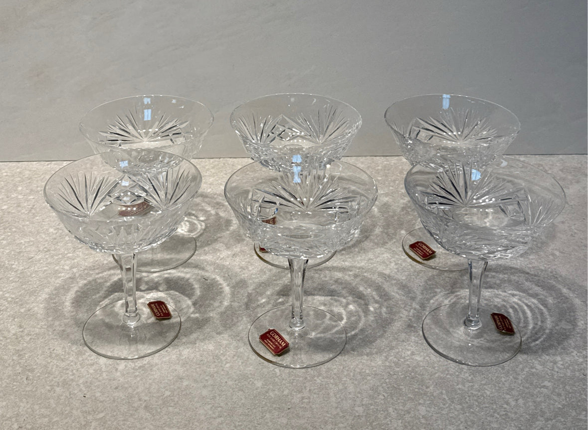 Set of 6 Gorham Cherrywood Sherberts