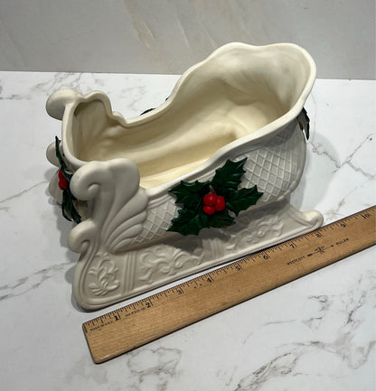 Poinsetta Sleigh