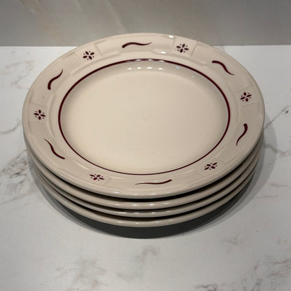 Set of 4 Longaberger Plates