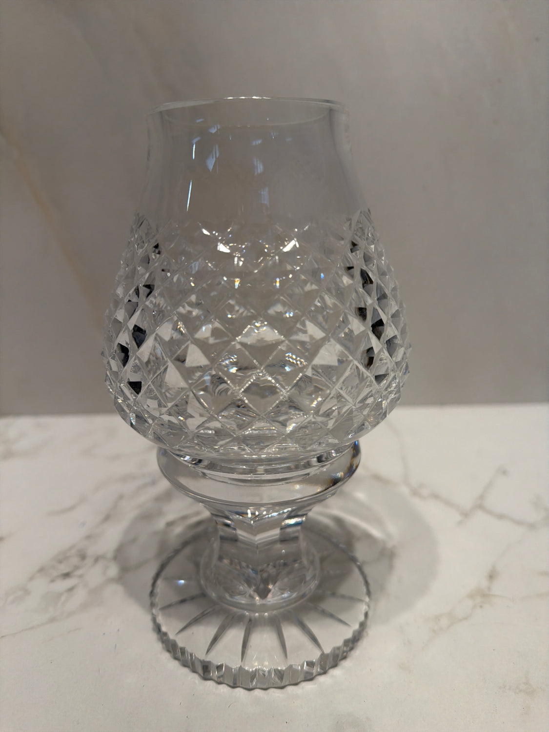 Alana Waterford 2-Piece Hurricane Lamp