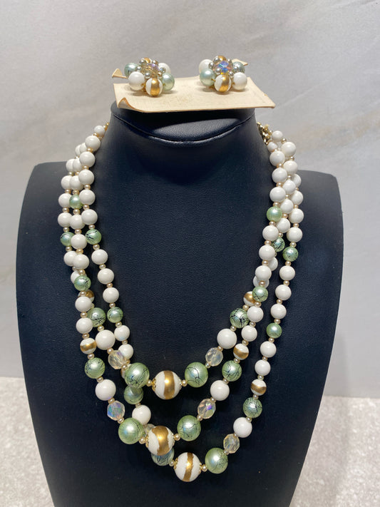 Necklace and Earrings