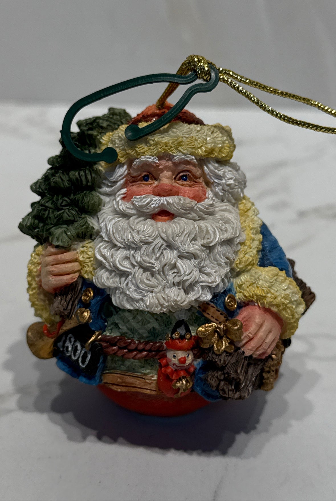 Santa Ornament
