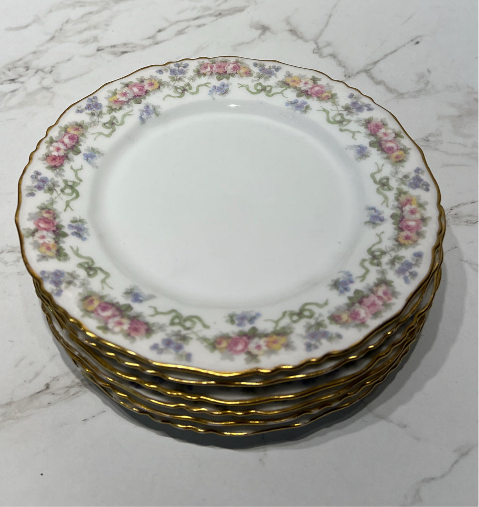 Set of 6 Limoges Plates