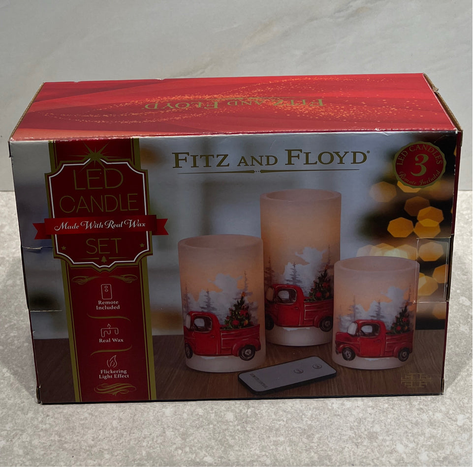 Fitz And Floyd Candle Set