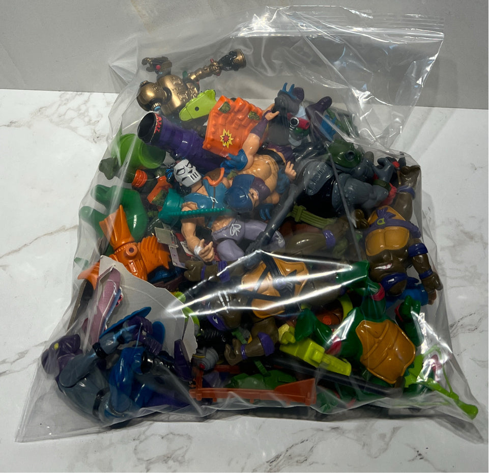 Lot of Ninja Turtles Toys