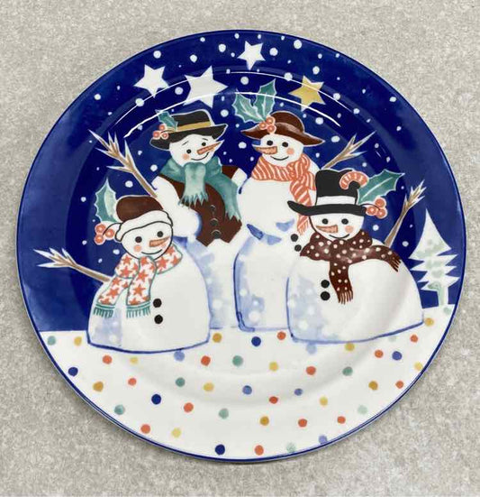 Noritake Snowman Plate