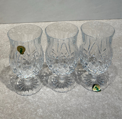 Set of 3 Waterford Glasses