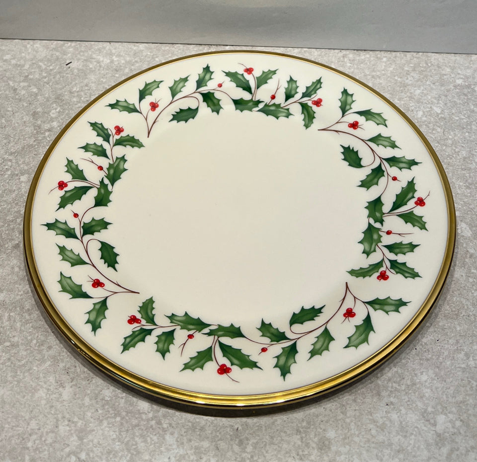 Lenox Holiday Dinner Plate - Made in USA