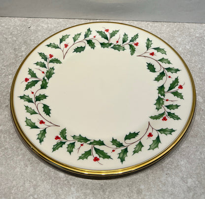 Lenox Holiday Dinner Plate - Made in USA
