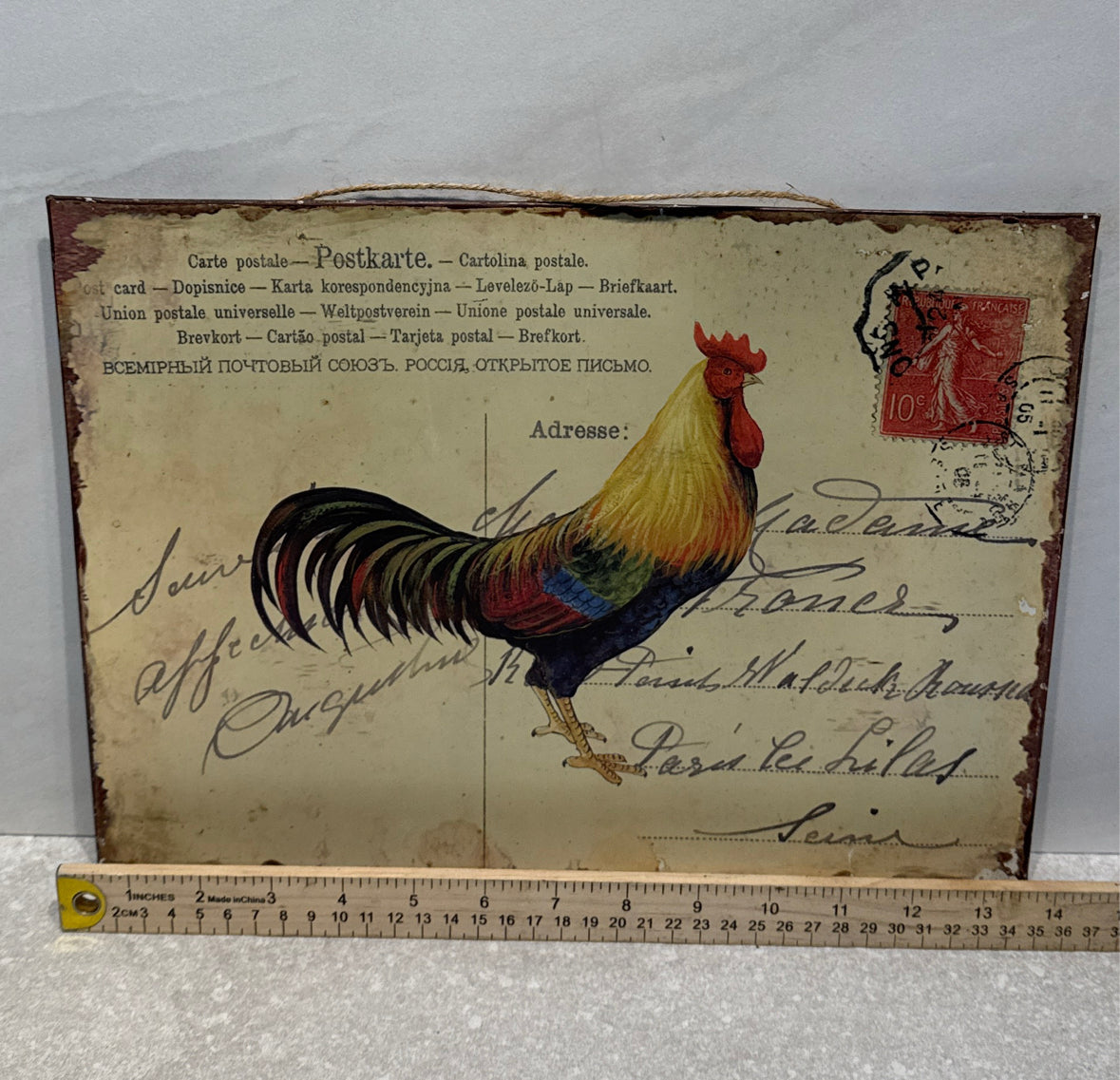 Tin Sign