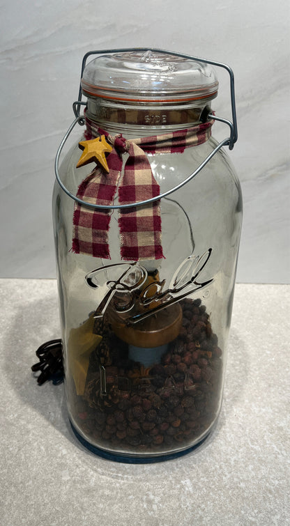 Ball Mason Jar Lamp