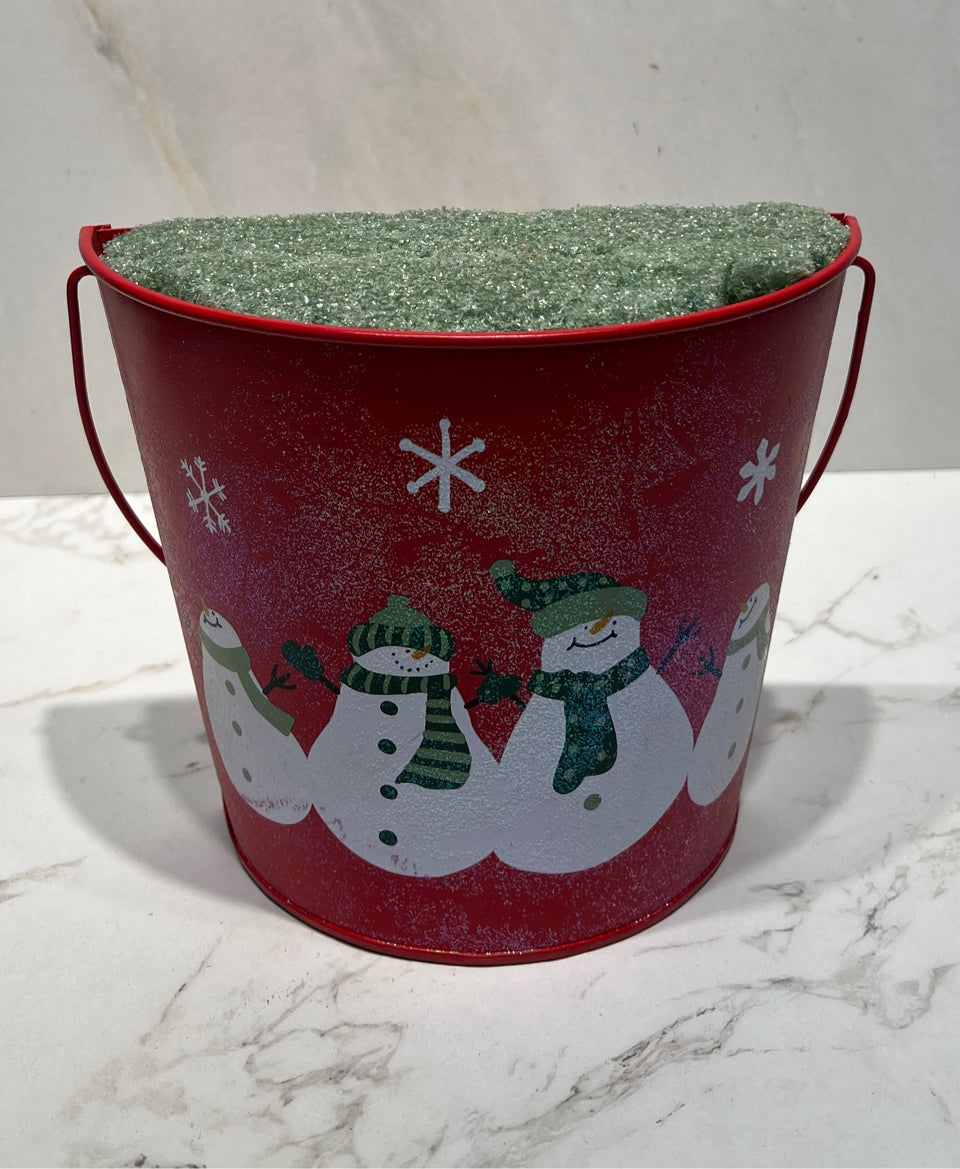 Snowman Bucket