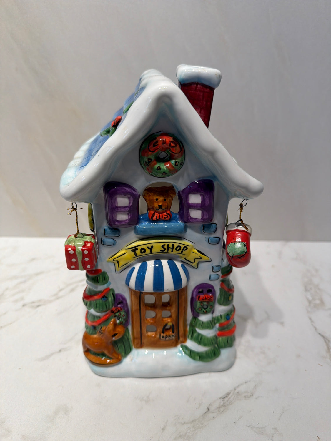Toy Shop Candleholder
