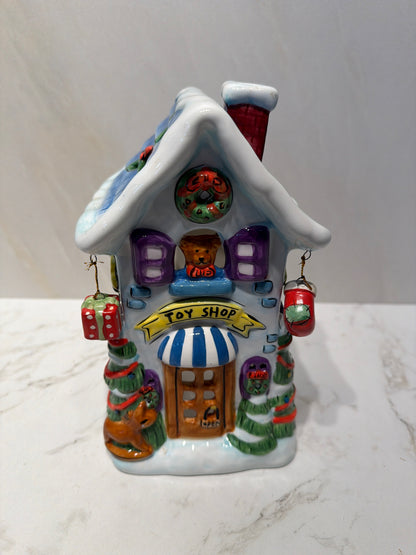 Toy Shop Candleholder
